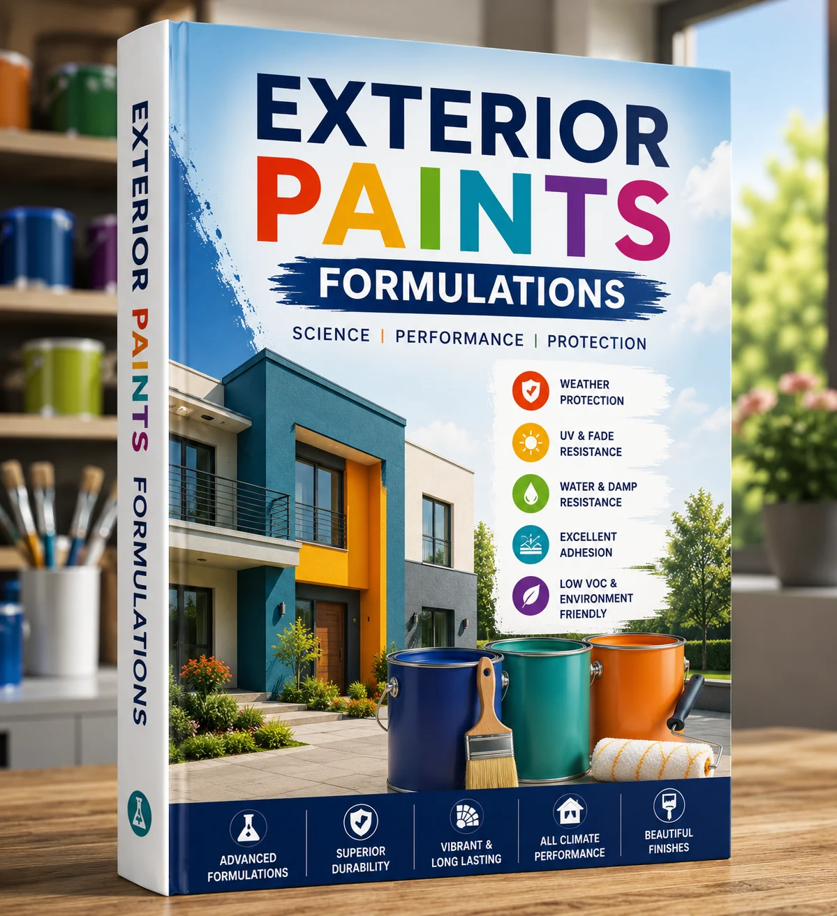 Exterior Paints & Coatings — Complete Formulation Handbook