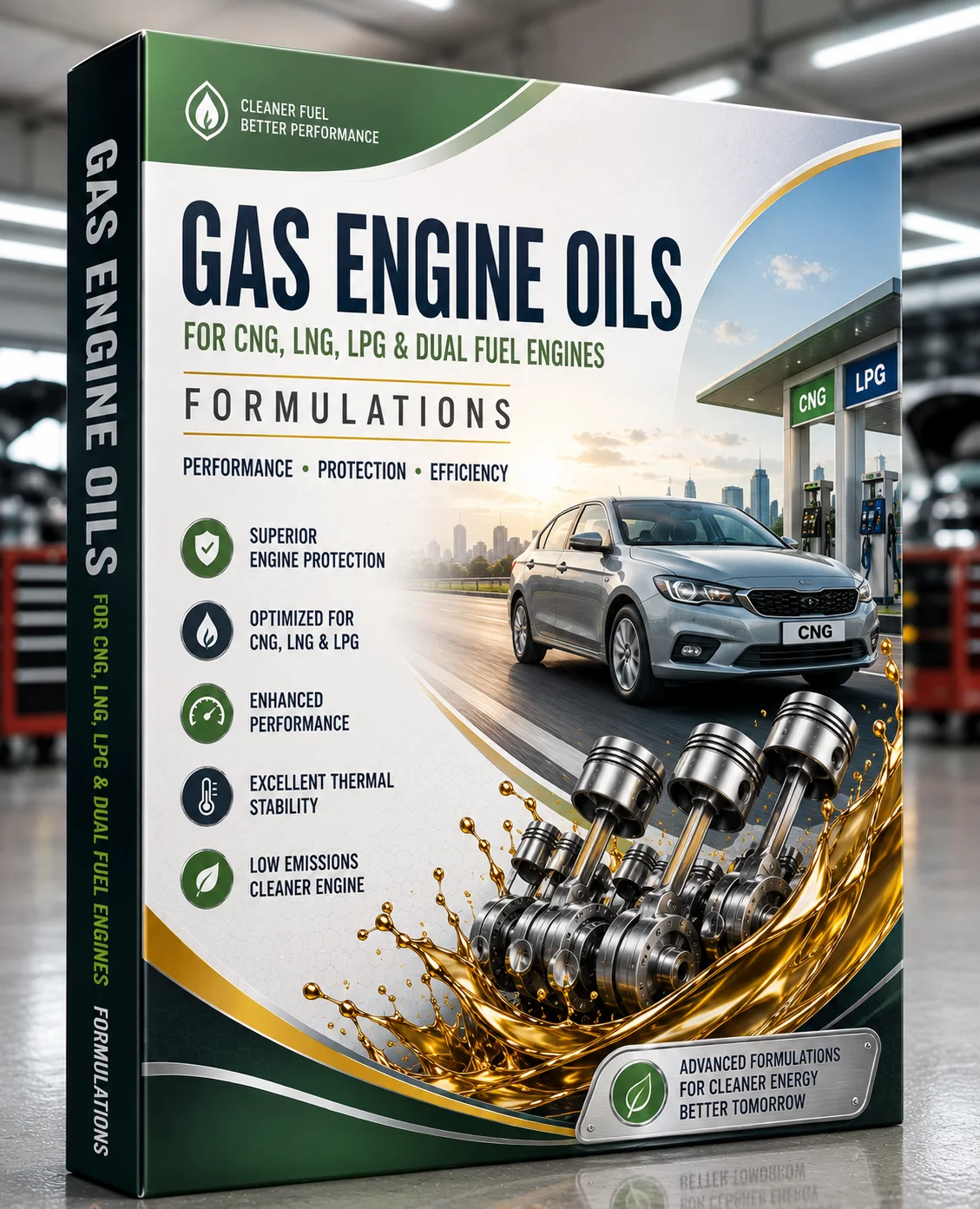 Gas Engine Oils — Industrial Formulation Handbook (Volume 1)