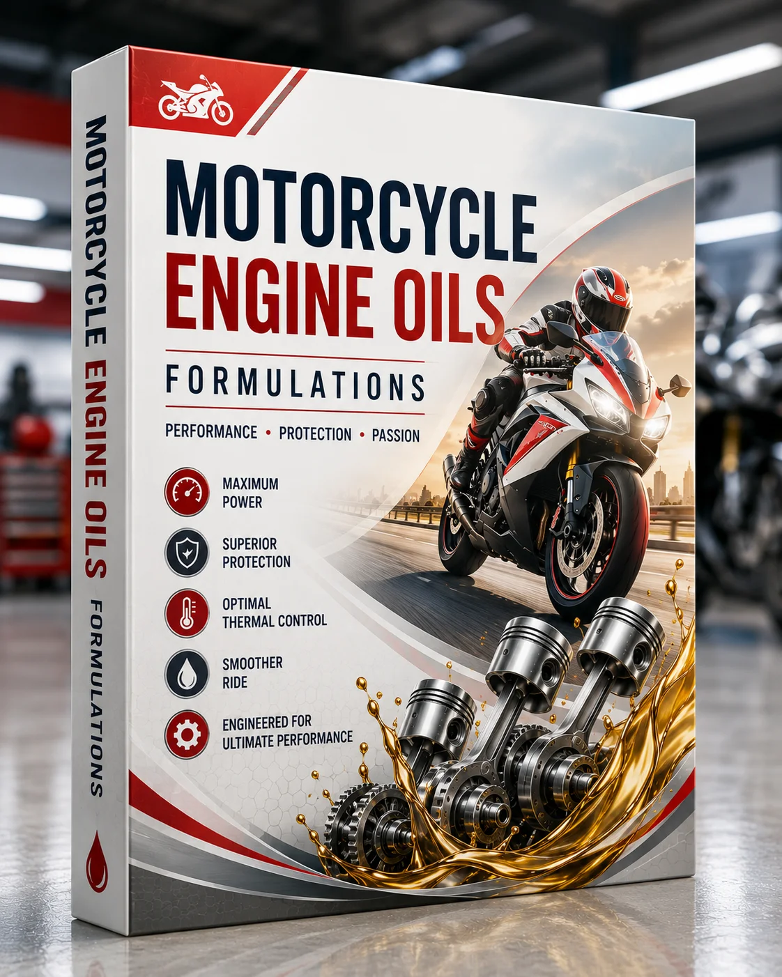 Motorcycle Engine Oils — Industrial Formulation Handbook (Volume 1)