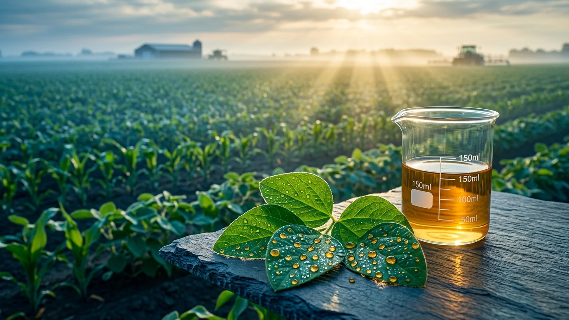 High-Performance Agrochemical Solutions & Precision Crop Protection Background