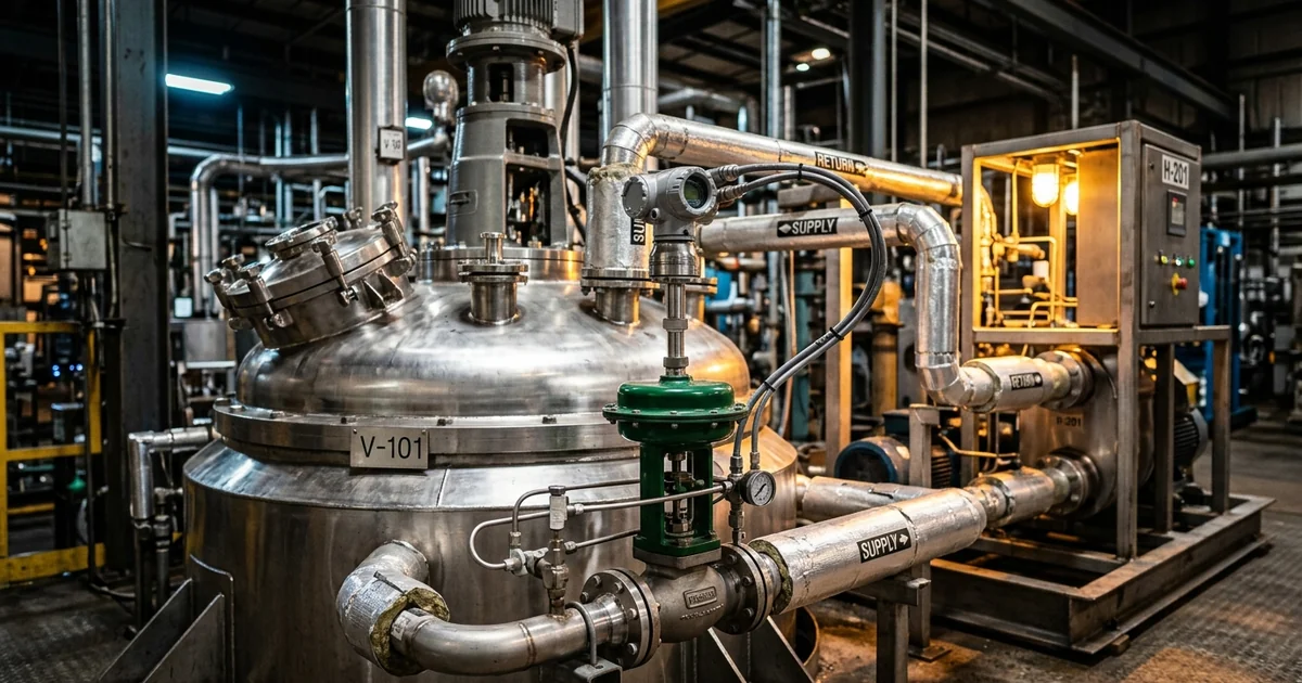 Cascade Temperature Control of Jacketed Reactors