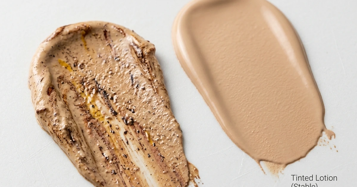 Colour Instability in Pigmented Creams and Lotions: Causes and Fixes