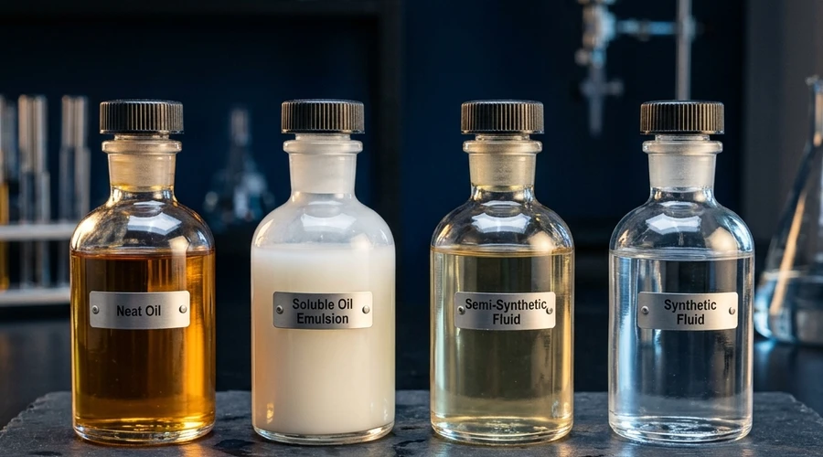 metalworking fluids classification diagram — neat oil, soluble oil, semi-synthetic, synthetic | Global Formulation