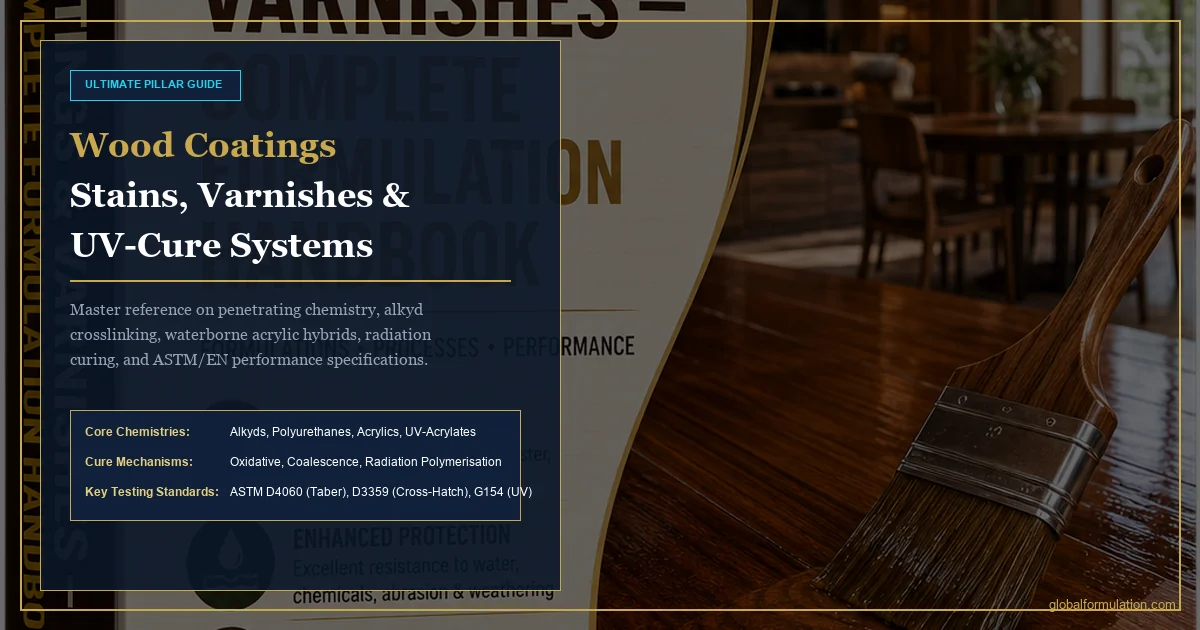 The Complete Guide to Wood Coatings: Stains, Varnishes, and UV-Cure Systems