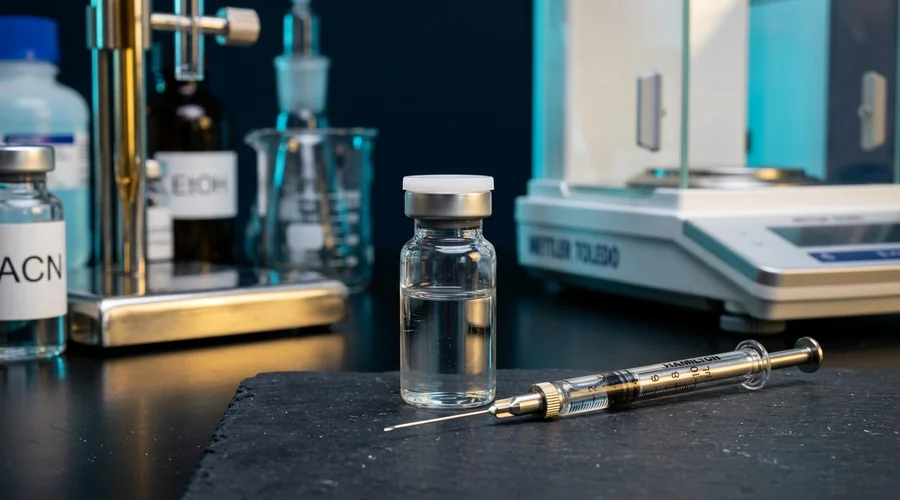 cosmetic packaging compatibility testing process diagram — leachables analysis of an aged container sample | Global Formulation