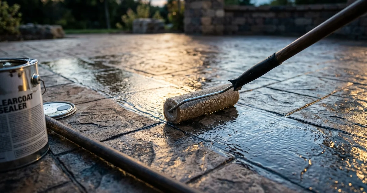 Decorative Concrete Sealers: Acrylic, Polyurethane, Epoxy