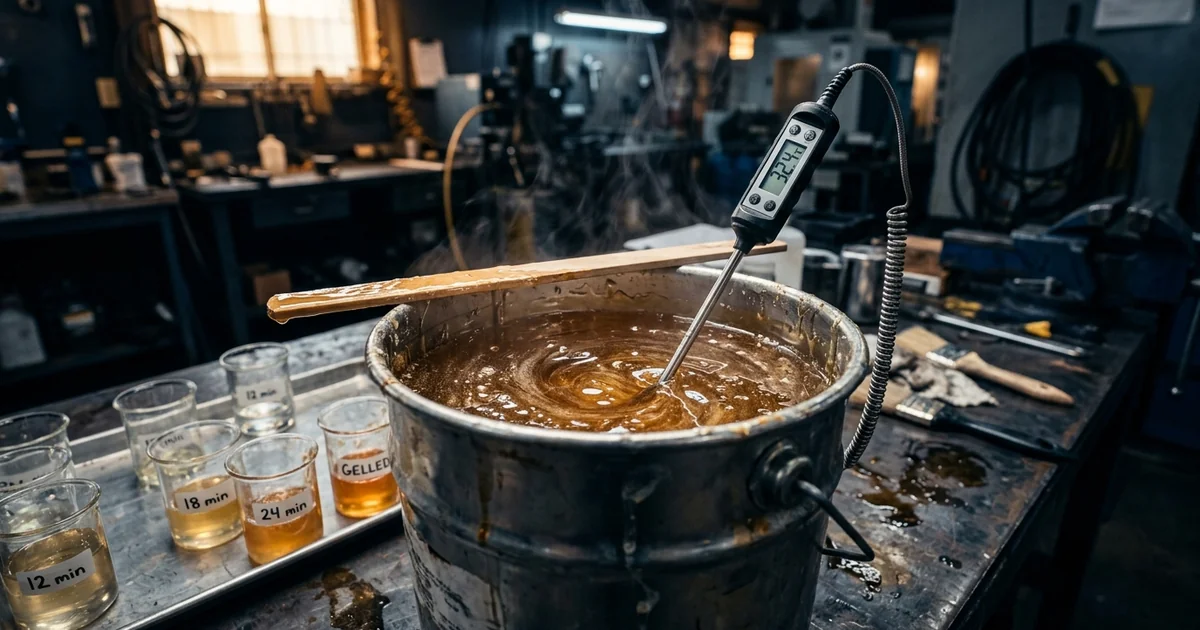 Epoxy Coating Pot Life: Chemistry & Induction Time