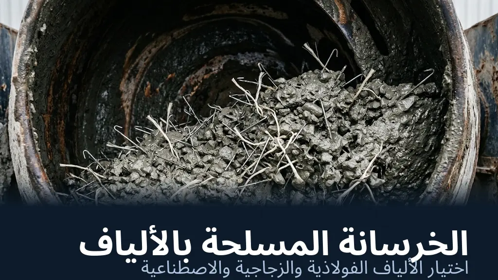 الخرسانة المسلحة بالألياف — ألياف فولاذية واصطناعية ممزوجة في خرسانة رطبة | Global Formulation