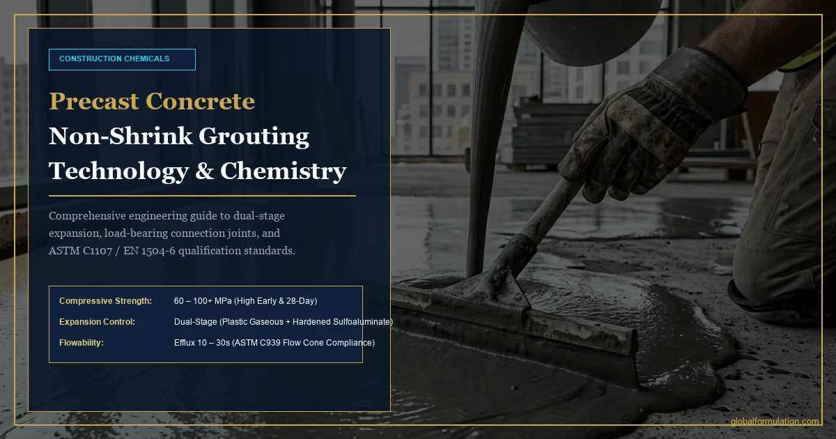Precast Concrete Grout: Non-Shrink Grouting Guide