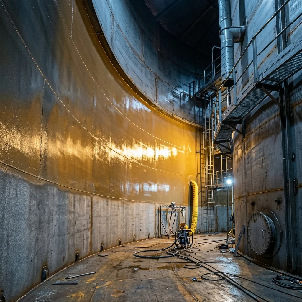 Industrial Tank Lining Coatings: Selection & Application