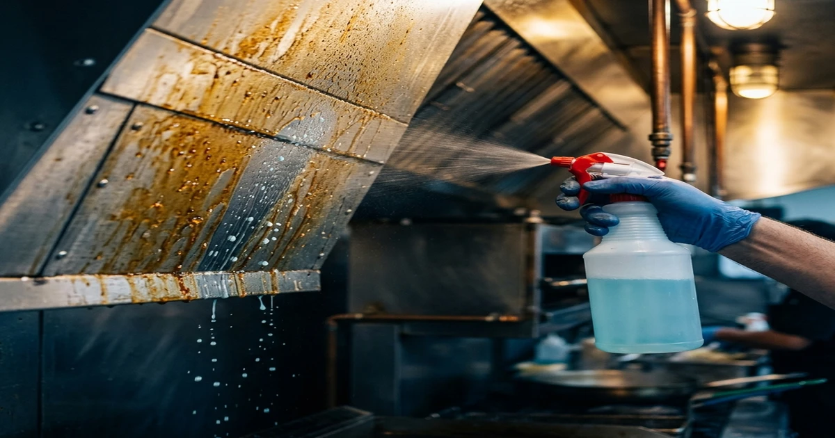 Kitchen Degreasers: Alkaline Chemistry for Baked-On Grease
