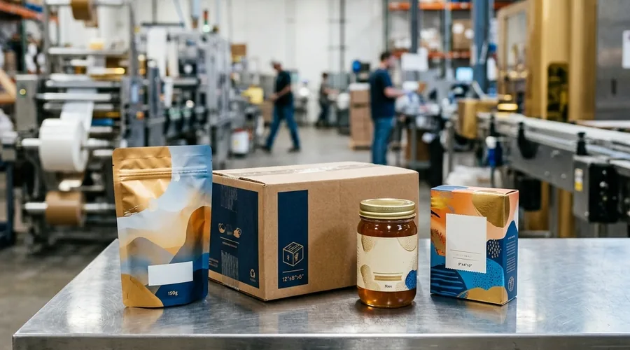 packaging format selection by material type — physical facility photography | Global Formulation