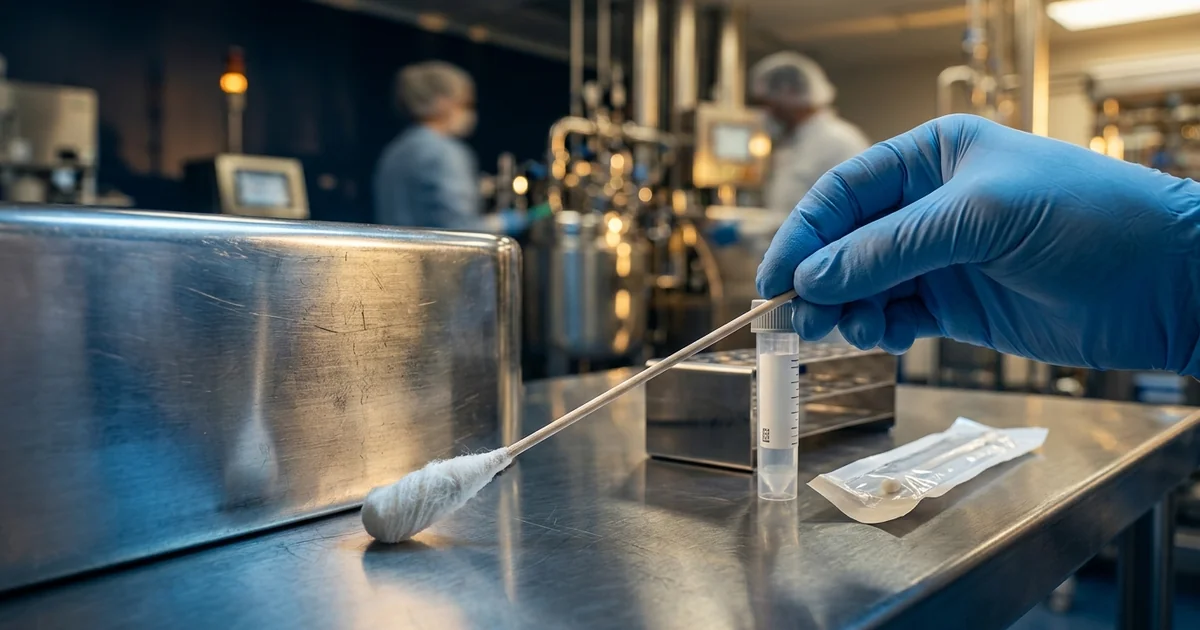 Pharmaceutical Cleaning Validation: Residue Limits & Swabs
