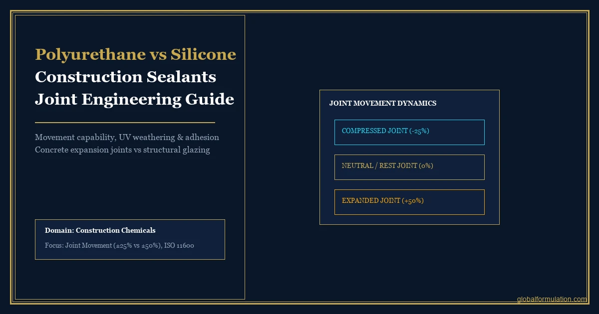 Polyurethane vs Silicone Sealant for Construction Joints