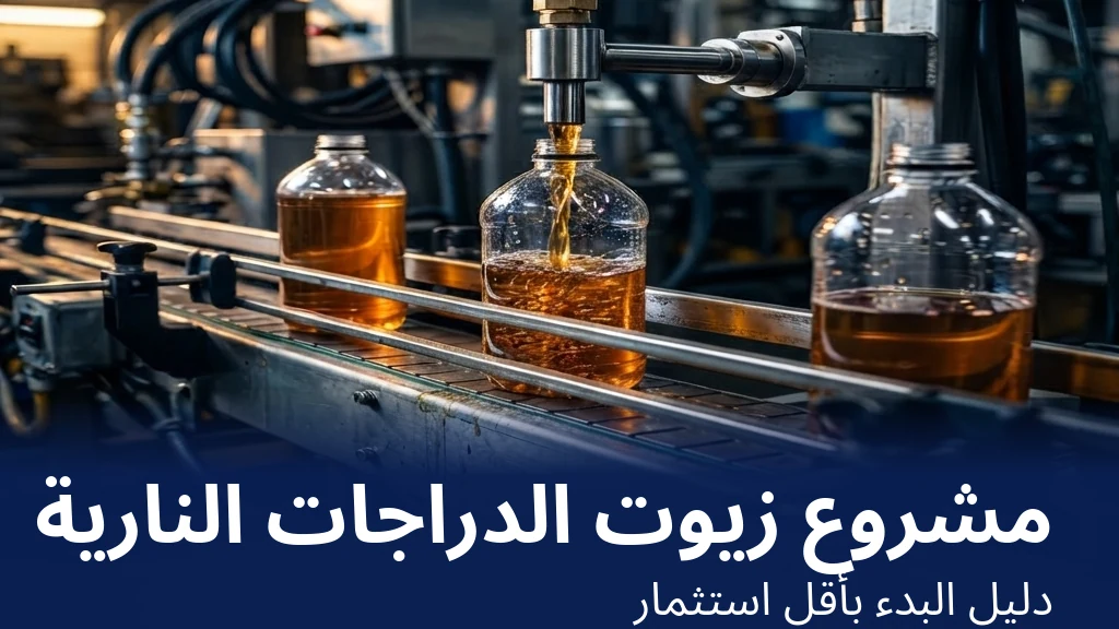 مشروع تصنيع زيوت الدراجات النارية — تعبئة زيت محركات الدراجات النارية في عبوات PET سعة 1 لتر على خط تعبئة صغير | Global Formulation