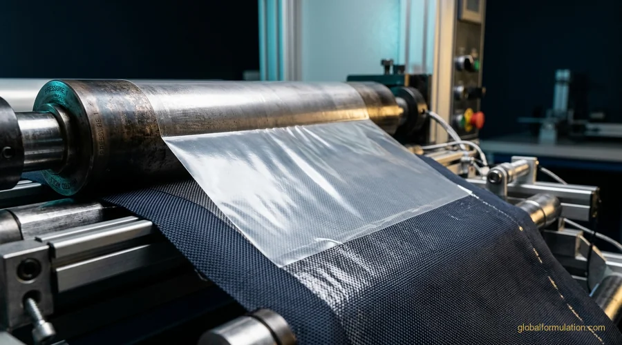 PU coated fabric lamination — polyurethane membrane film bonding to a textile substrate | Global Formulation