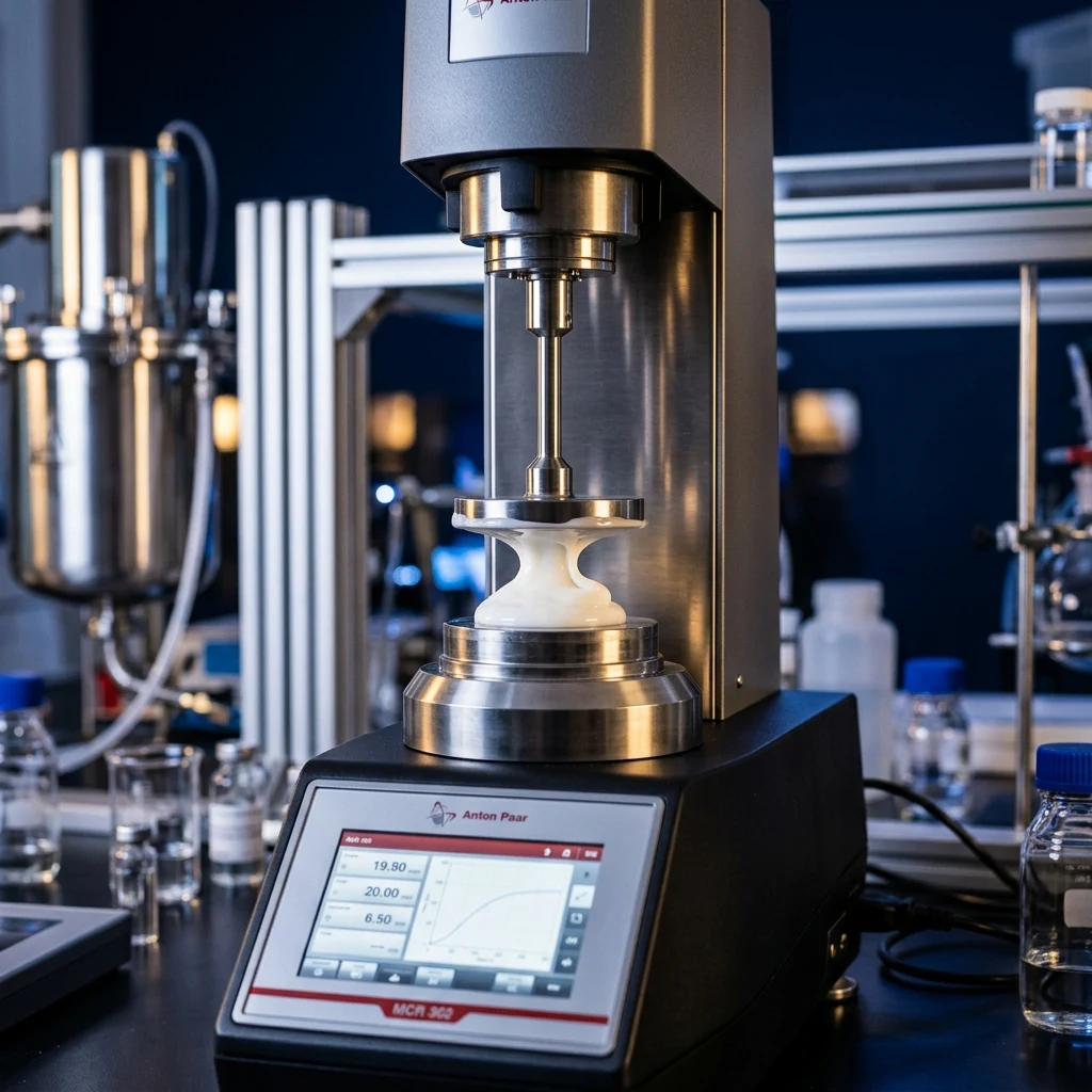 ointment vs gel drug delivery chemistry — ointment being mixed in laboratory homogenizer | Global Formulation