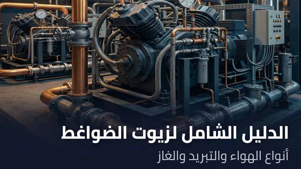 دليل زيوت الضواغط للهواء والتبريد والغاز — دليل شامل | Global Formulation