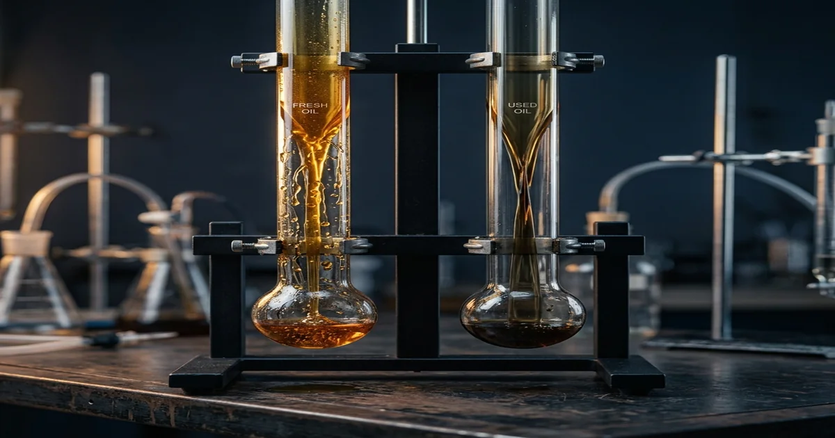 Viscosity Breakdown in Engine Oils: Mechanisms and Detection
