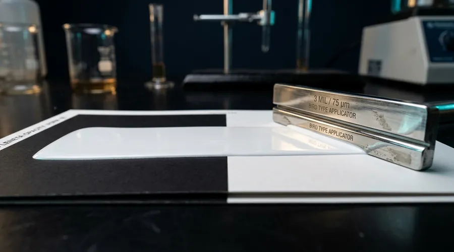 Water-based enamel paint film formation and coalescence process diagram | Global Formulation