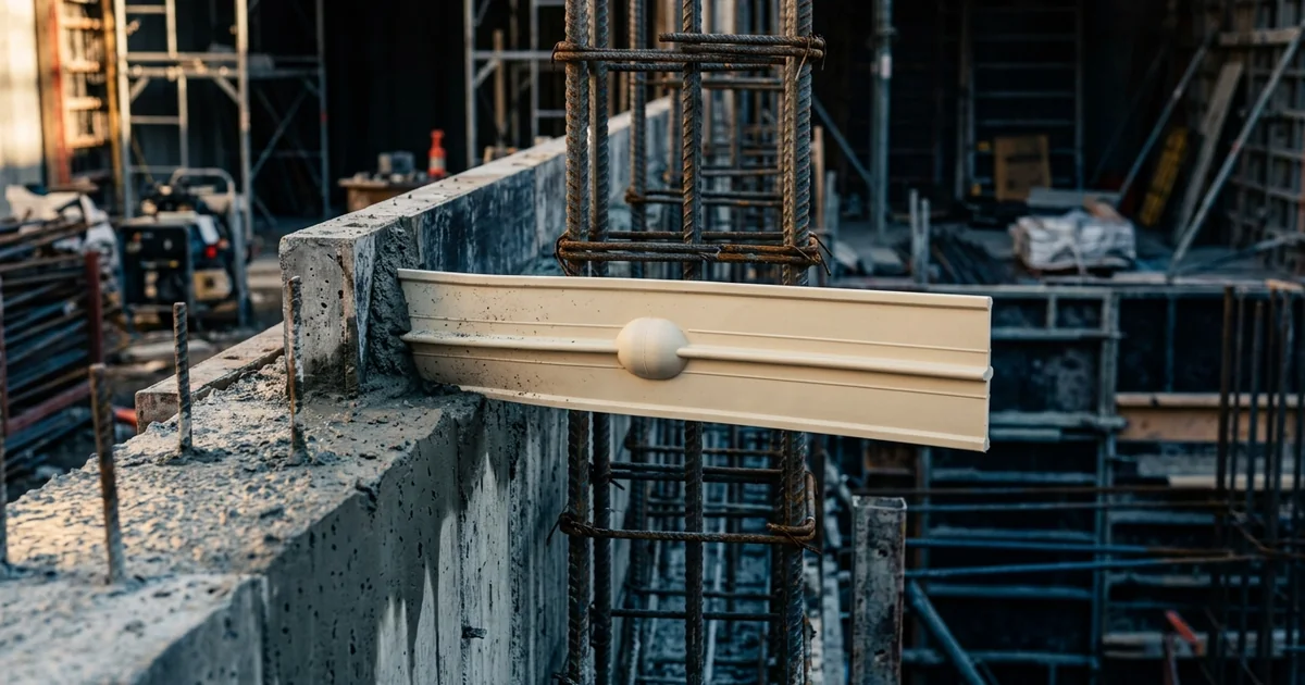 Waterstop Construction Joint Guide: PVC and Hydrophilic